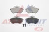 FREN BALATA ON VW PASSAT (3A2,35I) 1.8 1988-1997/ 2.0 1988-1997/ GOLF III 1.9 TDI 1991-1999/ CADDY II 1.9 SDI 1995-2004/ SEAT IBIZA II 1.6i 1993-2002/ 1.7 SDI 1993-2002/ TOLEDO I 1.8 1991-1999/