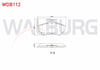 FREN BALATA ON VW PASSAT (3A2,35I) 1.8 1988-1997/ 2.0 1988-1997/ GOLF III 1.9 TDI 1991-1999/ CADDY II 1.9 SDI 1995-2004/ SEAT IBIZA II 1.6i 1993-2002/ 1.7 SDI 1993-2002/ TOLEDO I 1.8 1991-1999/