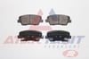 FREN BALATASI ARKA IKAZLI KIA SORENTO II 2.0 2.2 CRDI 2009-2015 / HYUNDAI SANTA FE II 2.0 2.2 CRDI 2006-2012 / SANTA FE III 2.0 2012- / GENESIS 2008-2014 / SSANGYONG MUSSO GRAND 2.2 2018-