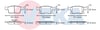 FREN BALATASI IKAZLI ON OPEL ASTRA K 1.6 CDTI 16 JANT 19.50MM 2015-