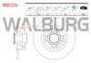 FREN DISKI ARKA DUZ 4 BJN 240X8X54,92X80,7 MEGANE II 1.5 DCI - 1.4i 16v  - 1.9 DCI  PORYA RULMANLI MANYETIK ABS OKUYUCULU 2002-2008/ CLIO III 1.5 DCI - 1.4i 2005-2012/MODUS 1.4i 16v - 1.5 DCI 2004-
