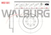 FREN DISKI ARKA DUZ 4 BJN 259,7X10X61X48,7 HONDA CIVIC VII 1.6i 2000-2006 /CIVIC VII 1.4i 2000-2006