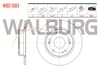 FREN DISKI ARKA DUZ 5 BJN 260X9X64,15X42 HONDA CIVIC IX 1.6i - 1.4i - 1.8 2012-2016/ CIVIC VIII 1.6 - 1.4 2005-2012/ CIVIC VII 1.8 I-VTEC - 2.0 I-VTEC 2000-2006
