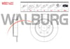FREN DISKI ARKA DUZ 5 BJN 274X10X62X47,4 TOYOTA COROLLA 1.6 2019-