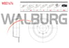 FREN DISKI ARKA DUZ 5 BJN 280X10X67X65,2 MERCEDES VITO (638) 108 CDI - 110 CDI - 112 CDI 1997-2003