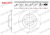 FREN DISKI ARKA DUZ KAPLAMALI AUDI A6 (4F2,C6) 3.0 TDI 5 BIJON 301,70X12X68X49,20 2004-2011