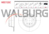 FREN DISKI ARKA DUZ KAPLAMALI BMW X5 (E53) 3.0 D 5 BIJON 324X12X75X80 2000-2007
