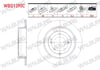FREN DISKI ARKA DUZ KAPLAMALI (ELEKTRONIK EL FRENI OLMAYAN ARACLAR ICIN) KIA SPORTAGE (QL) 2.0 CRDI 5 BIJON 302X10X54,5X76 2015-