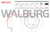 FREN DISKI ARKA DUZ KAPLAMALI MERCEDES 190 (W201) 2.0 5 BIJON 258X9X67X53,5 1982-1993