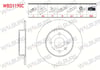 FREN DISKI ARKA DUZ KAPLAMALI OPEL COMBO C 1.7 CDTI 4 BIJON 264X10X57X42,1 2001-2006