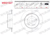 FREN DISKI ARKA DUZ MERCEDES 190 (W201) 2.0 5 BIJON 258X9X67X53,5 1982-1993