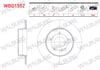 FREN DISKI ARKA DUZ MERCEDES C SERISI (W203) C 200 CDI 5 BIJON 278X9X67X54 2000-2006