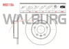 FREN DISKI ARKA DUZ OPEL ASTRA G (F69) 1.6 16V 5 BIJON 264X10X65,5X42 1998-2005