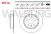 FREN DISKI ARKA DUZ OPEL ASTRA K 1.6 CDTI 5 BIJON 15 JANT 264X10X60X44 2015-
