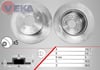 FREN DISKI ARKA DUZ OPEL VECTRA B 1.6I 5 BIJON 285,7X9,9X65,5X69,3 1995-2003 - 90512910