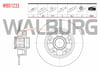 FREN DISKI ARKA DUZ RULMANLI PORYALI 5 BJN MANYETIK ABS OKUYUCULU 260X8X54,92X86,2 RENAULT FLUENCE 2009-/ MEGANE III 2008-2015/ MEGANE IV 2016-