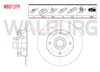 FREN DISKI ARKA DUZ VOLKSWAGEN GOLF IV (1J1) 1.6i 4 BIJON 225,70X10X50,22X71,80 1997-2005-191615601A/B-1HM615601-357615601-6N0615601