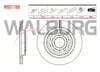 FREN DISKI ARKA HAVALI OPEL VECTRA C 1.6 16v 5 BIJON 291,9X20X65,5X41,5 2002-2008 569114 12762291 9191336 93171778