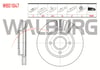 FREN DISKI ON HAVALI 4 BJN 260X24X63,5X47 FORD MONDEO II 1.6i 16v 1996-2000 / MONDEO II 1.8i 16v 1996-2000 / MONDEO II 2.0i 16v 1996-2000