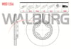 FREN DISKI ON HAVALI 4 BJN 281,7X25X92,04X34,5 HONDA ACCORD IV (CB) 2.0i 16v 1990-1993 / ACCORD IV (CB) 2.2i 16v 1990-1993