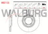 FREN DISKI ON HAVALI 5 BJN 258,1X22X84,02X33,01 MITSUBISHI L 300 (P0W,P1W) 2.5 D 1986-2006 / L 200 (K7T,K6T) 2.5 D 1996-2007