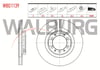 FREN DISKI ON HAVALI 6 BJN 276X24X87,1X45,2 MITSUBISHI L 200 (K7T,K6T) 2.5 D 4X4 1996-2007 / PAJERO II 2.5 TD - 2.8 TD - 3.5 V6 4X4 1990-1999