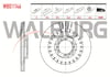 FREN DISKI ON HAVALI 6 BJN 314X24,2X87,1X45,2 MITSUBISHI L 200 (K7T,K6T) 2.5 TD 4X4 1996-2007/ PAJERO III 3.2 DI 4X4 2000-2007/ PAJERO III 3.2 D 4X4 2000-2007/ PAJERO III 3.5 GDI 4X4 2000-2007