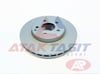 FREN DISKI ON HAVALI KAPLAMALI MERCEDES E CLASS (W211) E 220 CDI 5 BIJON 295X28X67X54,5 2002-2008