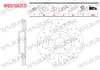 FREN DISKI ON HAVALI KAPLAMALI PERFORMANS DELIKLI 5 BJN 300X25X63,5X48,5 FORD KUGA KUGA III 1.5 EcoBlue 2019-