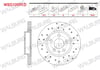 FREN DISKI ON HAVALI KAPLAMALI PERFORMANS DELIKLI PEUGEOT EXPERT (222,223,224) 2.0 HDI 5 BIJON 257,5X20X59,02X40,5 1996-2006