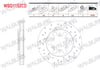 FREN DISKI ON HAVALI KAPLAMALI PERFORMANS DELIKLI 6 BJN 260X26X81X36,5 NISSAN PICK UP (D22) 2.5 DI 4X4 1998-