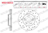 FREN DISKI ON HAVALI KAPLAMALI PERFORMANS DELIKLI 5 BJN 280X25X64X47 HONDA CIVIC IX 1.4i - 1.6 D 2012-2016