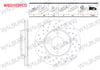 FREN DISKI ON HAVALI KAPLAMALI PERFORMANS DELIKLI 4 BJN 258X22X63,6X43,4 FORD FOCUS 1.6i 16v - 1.8 TDCI - 2.0 16v 1998-2004/FIESTA V 1.4 TDCI - 1.4i 16v - 1.6i 16v - 1.6 TDCI 2001-2008/FUSION 1.4 TDCI