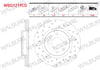 FREN DISKI ON HAVALI KAPLAMALI PERFORMANS DELIKLI 4 BJN 259X20,7X61,01X41 RENAULT R19 1.8i 16v 1988-2001