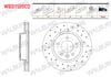 FREN DISKI ON HAVALI KAPLAMALI PERFORMANS DELIKLI LAND ROVER DISCOVERY III (TAA) 2.7 V6 TDI 5 BIJON 317X30X79X62 2004-2010