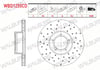 FREN DISKI ON HAVALI KAPLAMALI PERFORMANS DELIKLI 5 BJN 296X24X85X70,3 TATA XENON 2.2 16v TD 4X2 2011-