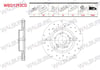 FREN DISKI ON HAVALI KAPLAMALI PERFORMANS DELIKLI 5 BJN 16 JANT 293X25X64X47,1 HONDA CIVIC IX 1.6 I-DTEC 2012-2016