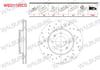 FREN DISKI ON HAVALI KAPLAMALI PERFORMANS DELIKLI 4 BJN 256X22X62,1X43,5 HYUNDAI ACCENT BLUE 1.4 CVVT 2012-