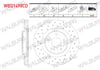 FREN DISKI ON HAVALI KAPLAMALI PERFORMANS DELIKLI 5 BJN 320X28X68X44 NISSAN X-TRAIL (T32) 1.3 DIG-T 2019-