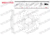 FREN DISKI ON HAVALI KAPLAMALI PERFORMANS DELIKLI 6 BJN 280X27X88X40 ISUZU D-MAX (8DH) 2.5 D 4X4 2002-2012 / D-MAX (8DH) 3.0 D A-T 4X4 2002-2012 / D-MAX (8DH) 2.5 DITD 4X4 2002-2012