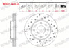 FREN DISKI ON HAVALI KAPLAMALI PERFORMANS DELIKLI CHEVROLET AVEO (T250) 1.4i 4 BIJON 235,7X20X59X41 2006-2011