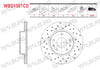 FREN DISKI ON HAVALI KAPLAMALI PERFORMANS DELIKLI LAND ROVER FREELANDER (LN) 2.0 TD4 5 BIJON 277X21X66,1X51,2 1998-2007