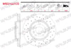 FREN DISKI ON HAVALI KAPLAMALI PERFORMANS DELIKLI 5 BJN 279,8X24X61X43,9 M.BENZ CITAN (415) 108 1.5 CDI 2012-