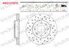 FREN DISKI ON HAVALI KAPLAMALI PERFORMANS DELIKLI 4 BJN 240X21X61X39 HONDA JAZZ II (GD) 1.4i 2002-2004