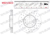 FREN DISKI ON HAVALI KAPLAMALI PERFORMANS DELIKLI 5 BJN 296X26X68X44 RENAULT MEGANE III (KZ0/1) 2.0 DCI 2008-2015