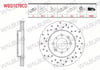 FREN DISKI ON HAVALI KAPLAMALI PERFORMANS DELIKLI 4 BJN 257,7X21X64,2X39,2 HONDA JAZZ II (GD) 1.4i 2002-2004