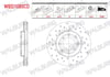 FREN DISKI ON HAVALI KAPLAMALI PERFORMANS DELIKLI 4 BJN 261,5X21X64,15X44,7 HONDA JAZZ IV (GK) 1.3 2016-