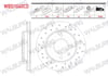 FREN DISKI ON HAVALI KAPLAMALI PERFORMANS DELIKLI 4 BJN 239,5X19,9X63,6X43 FORD ESCORT VI 1.6i 1992-1995