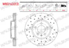 FREN DISKI ON HAVALI KAPLAMALI PERFORMANS DELIKLI 5 BJN 276X24X65X44 SKODA KAMIQ 2019- / SCALA 2019- / VW POLO VI 2017- / T-CROSS 2018- / SEAT ARONA 2017- / IBIZA V 2017- / AUDI A1 SPORTBACK 2018-
