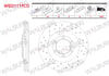 FREN DISKI ON HAVALI KAPLAMALI PERFORMANS DELIKLI 6 BJN 300X27X88X40 ISUZU D-MAX 2.5 D 2012-